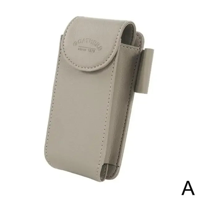 Pouzdro na brýle do auta Materiál: PU kůže