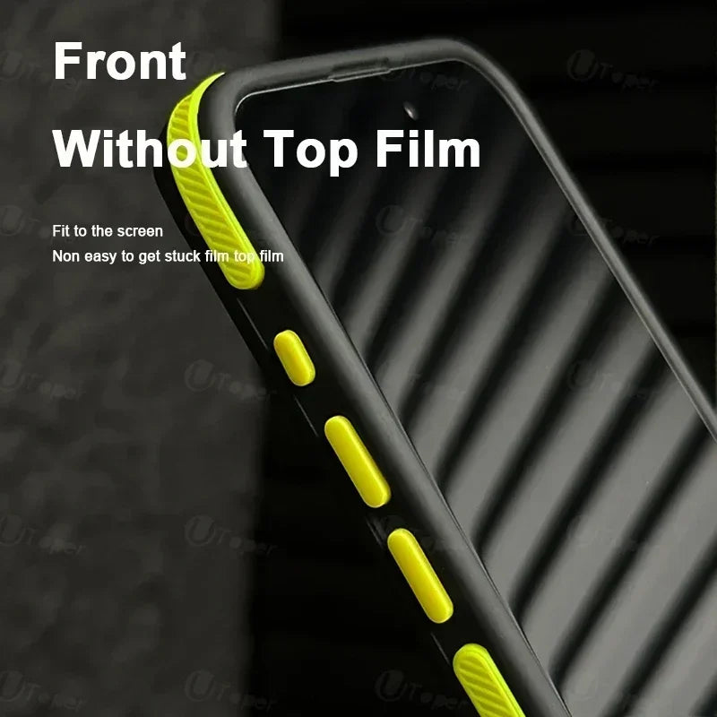 Dvoubarevný matný magnetický kryt pro iPhone