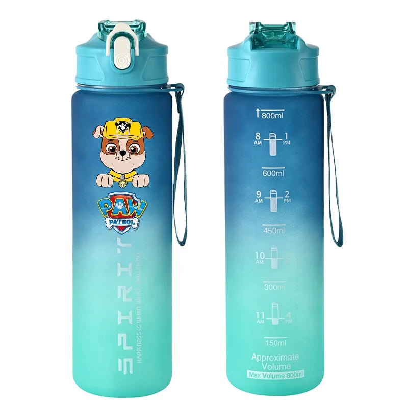Dětská matná sportovní láhev Paw Patrol (800 ml)