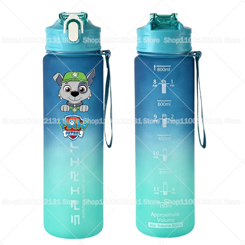 Dětská matná sportovní láhev Paw Patrol (800 ml)