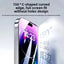 Prémiové 8K tvrzené sklo pro iPhone s instalačním rámečkem