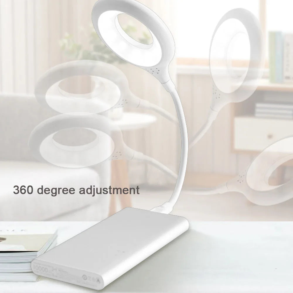 Skládací USB LED stolní lampa