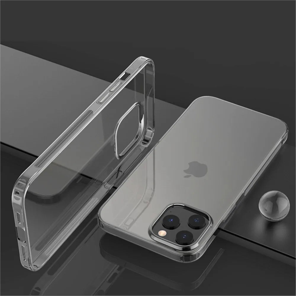 Průhledné pouzdro na iPhone různé modely