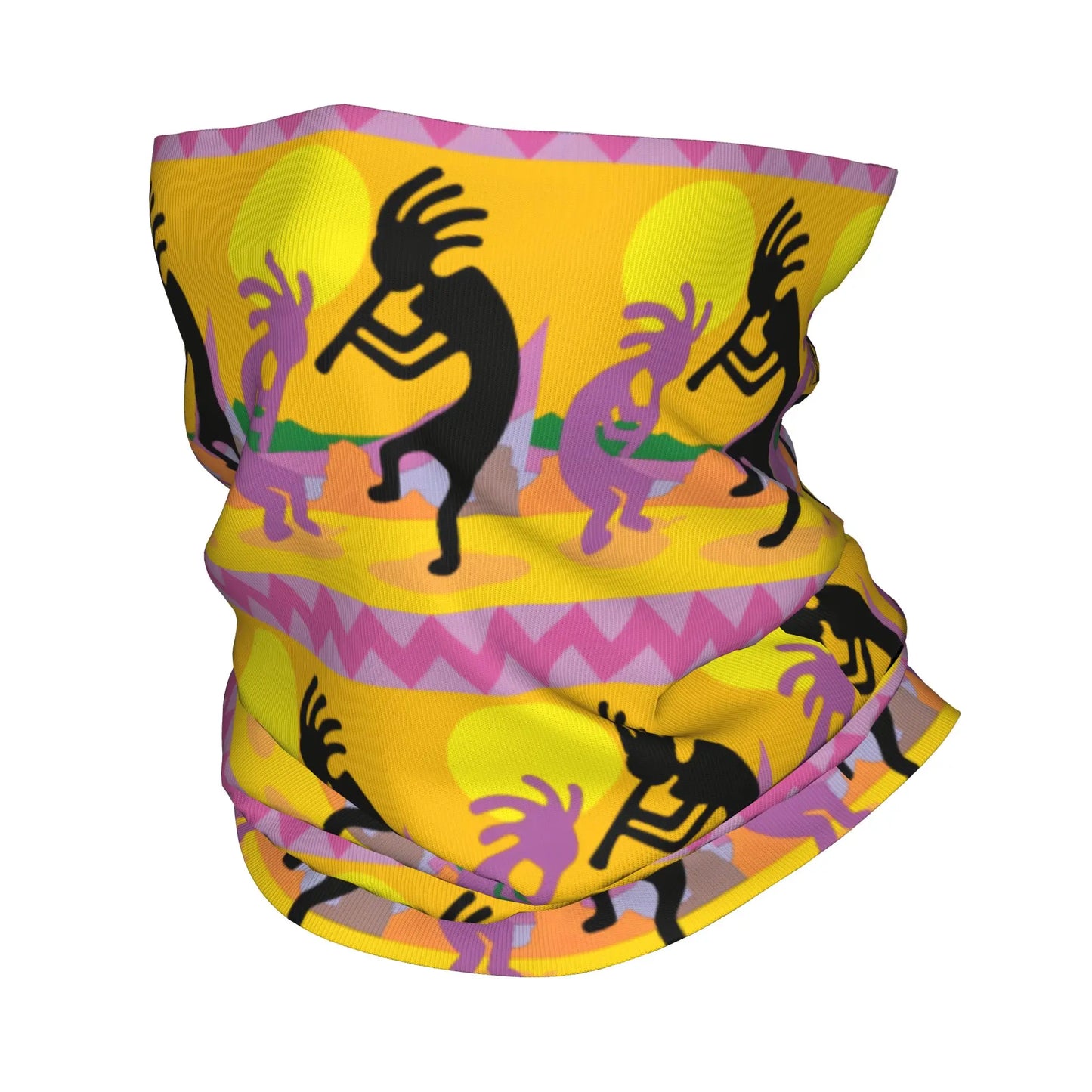Multifunkční nákrčník Kokopelli