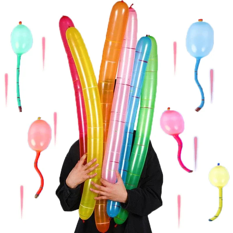 20-10PCS Rocket Long Balloons Kids