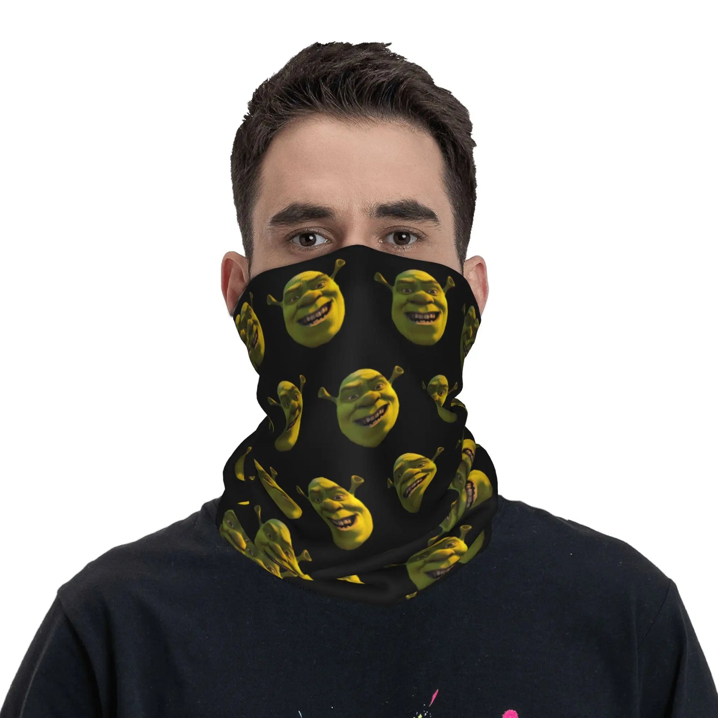 Multifunkční nákrčník Shrek