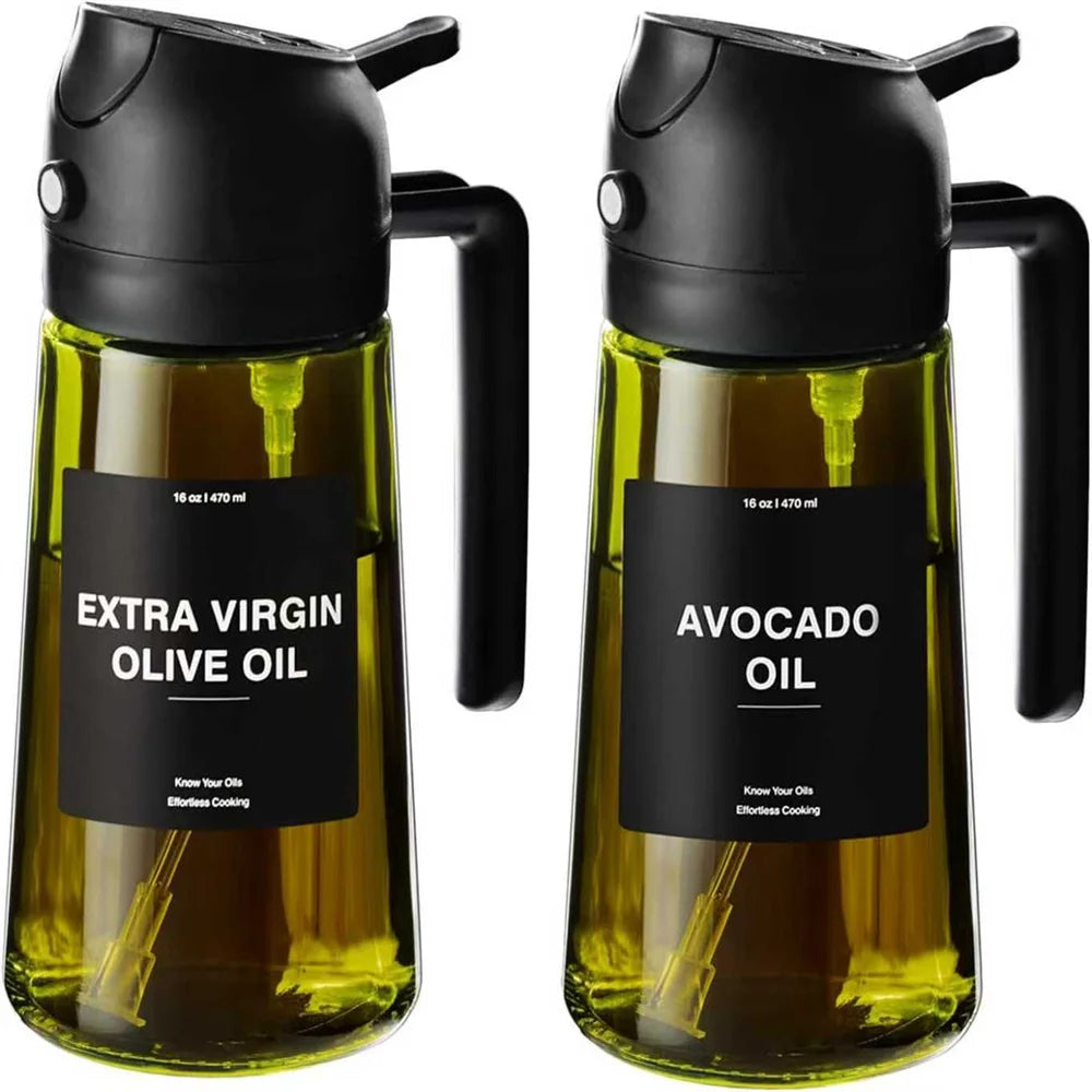 Dávkovač a rozprašovač oleje 2v1 (470 ml)
