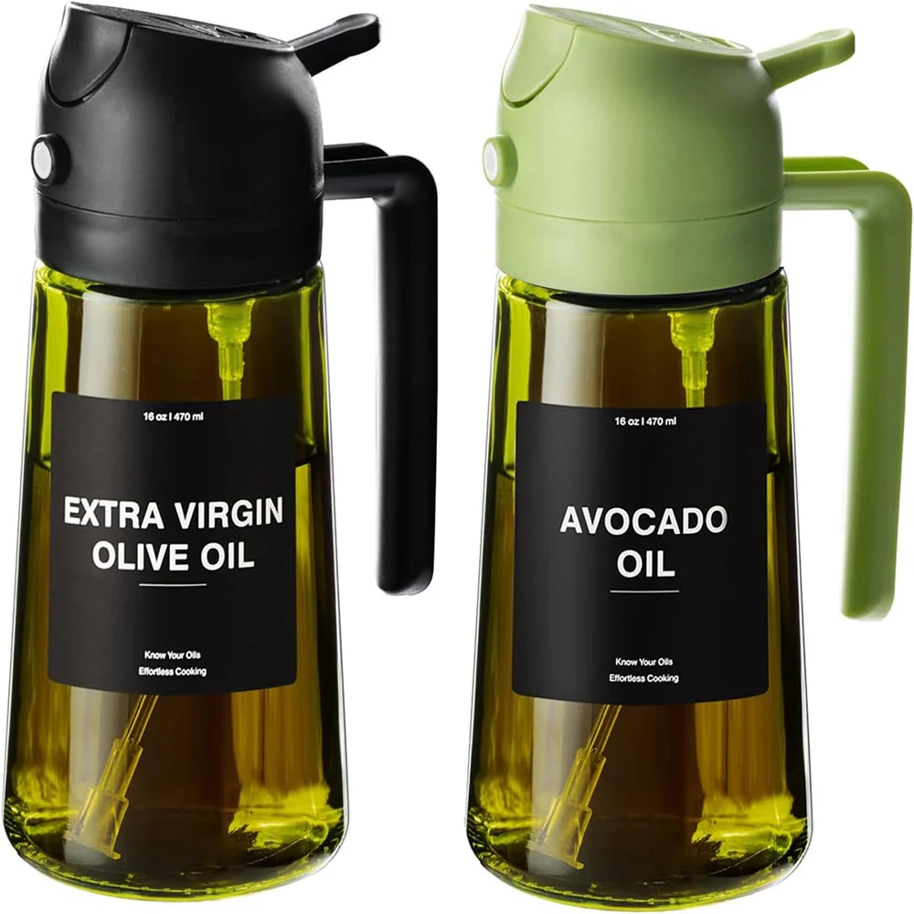 Dávkovač a rozprašovač oleje 2v1 (470 ml)