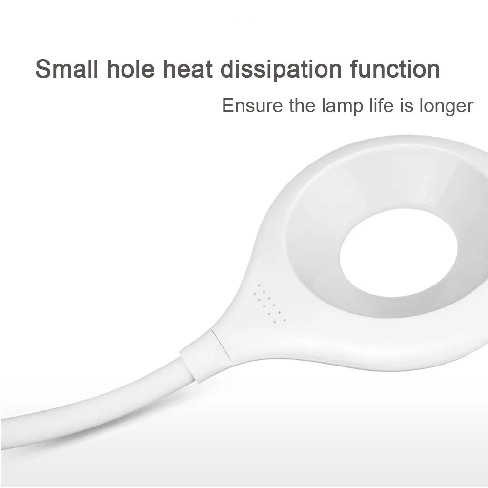 Skládací USB LED stolní lampa