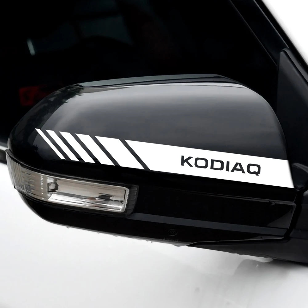 Sada 2 ks dekorativních polepů na zpětná zrcátka – Skoda Edition