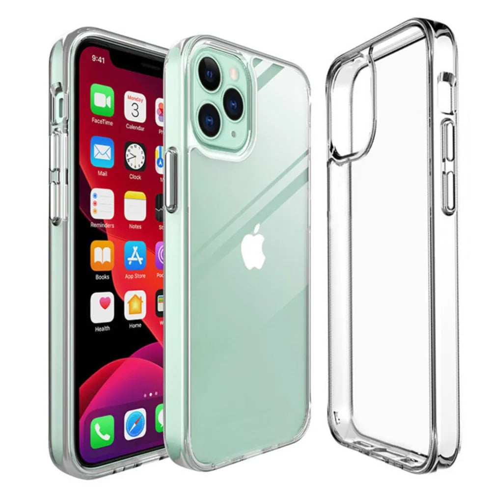 Průhledné pouzdro na iPhone různé modely