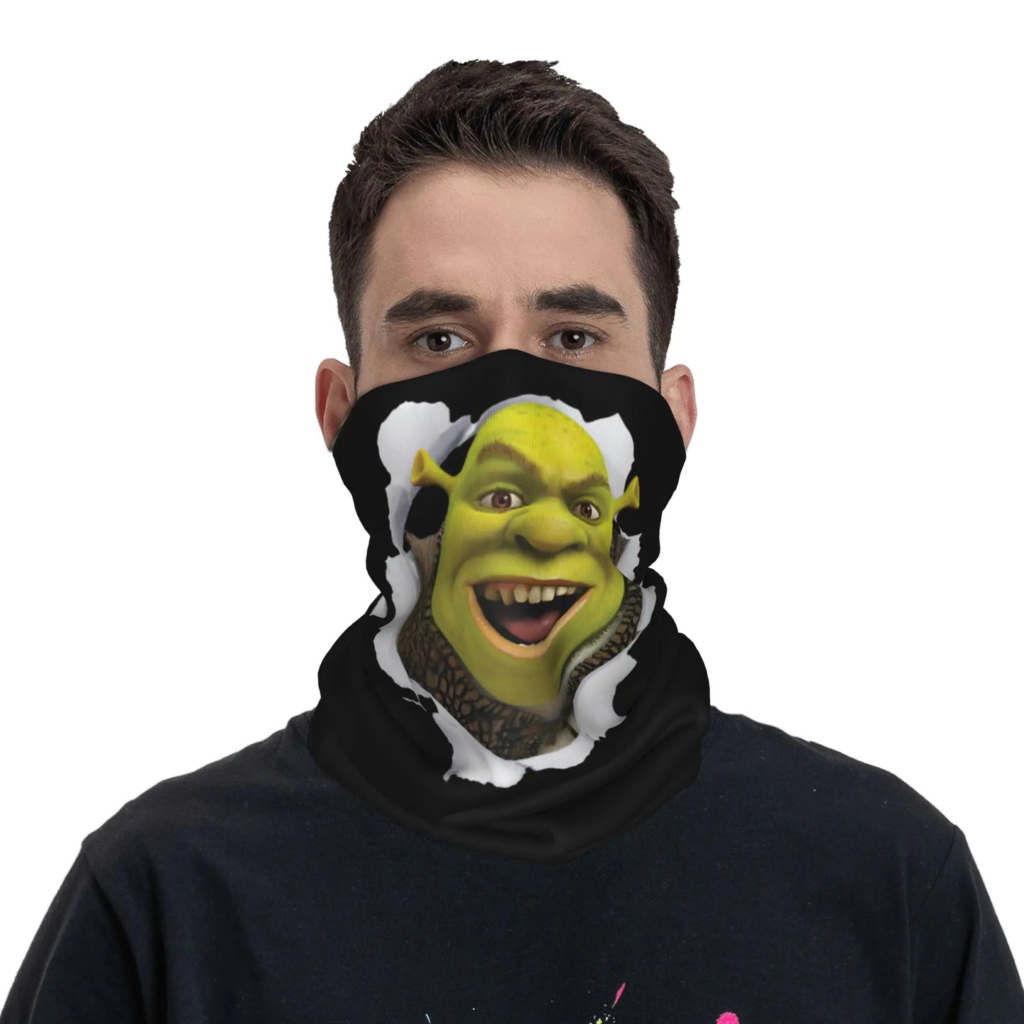 Multifunkční nákrčník Shrek