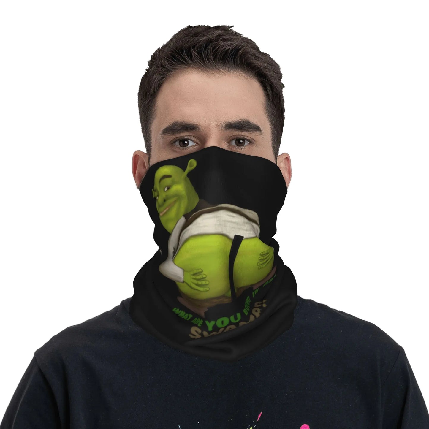 Multifunkční nákrčník Shrek