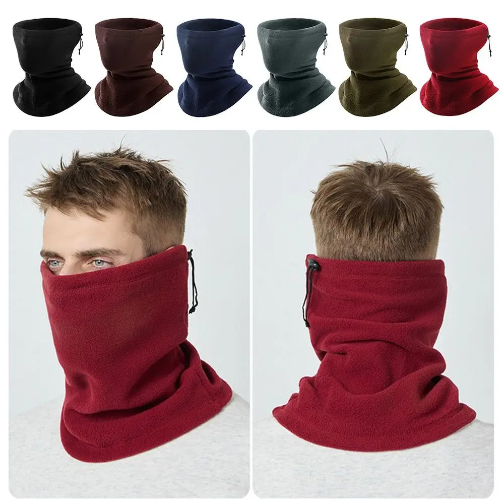 Zateplený fleecový nákrčník s plyšem