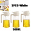 Variabilní sada pro rozprašování oleje – 200/300/500 ml & Silikonový štětec