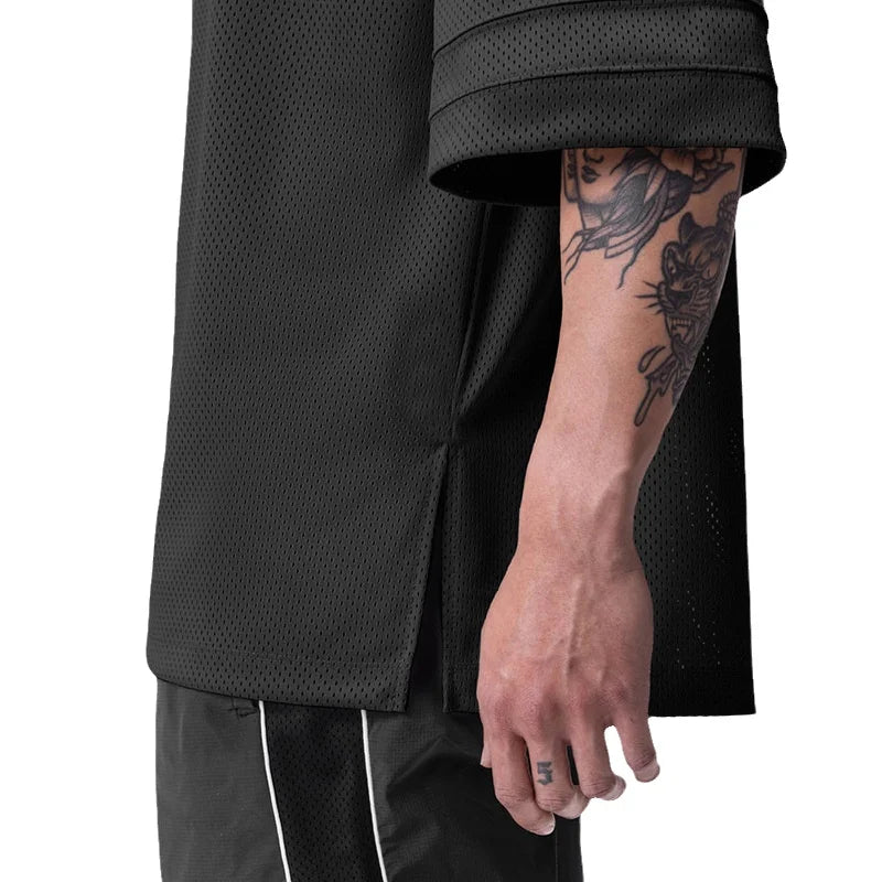 Pánské oversized volné letní tričko