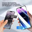 Prémiové 8K tvrzené sklo pro iPhone s instalačním rámečkem