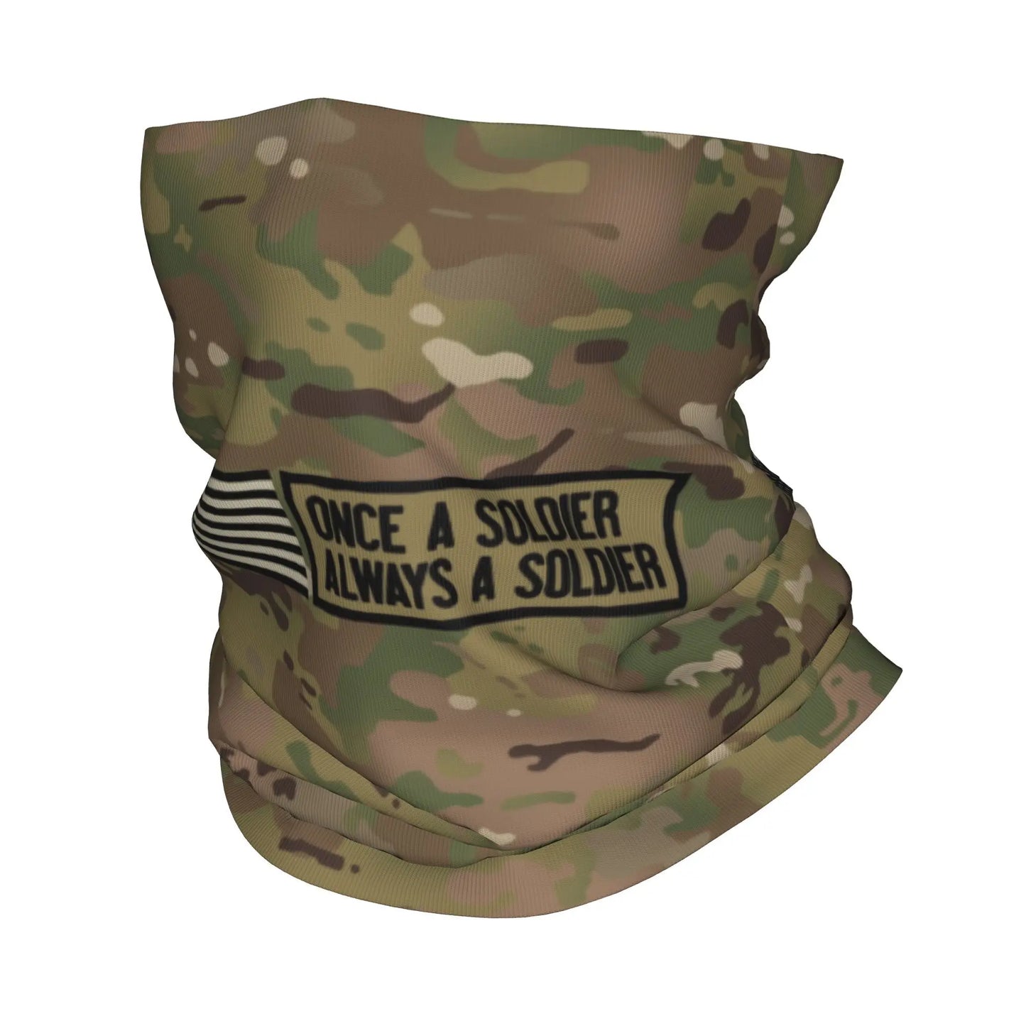 Taktický nákrčník Carbon Camo