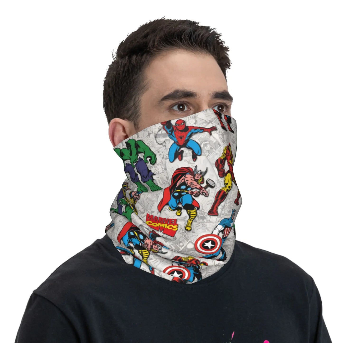 Multifunkční nákrčník Hulk
