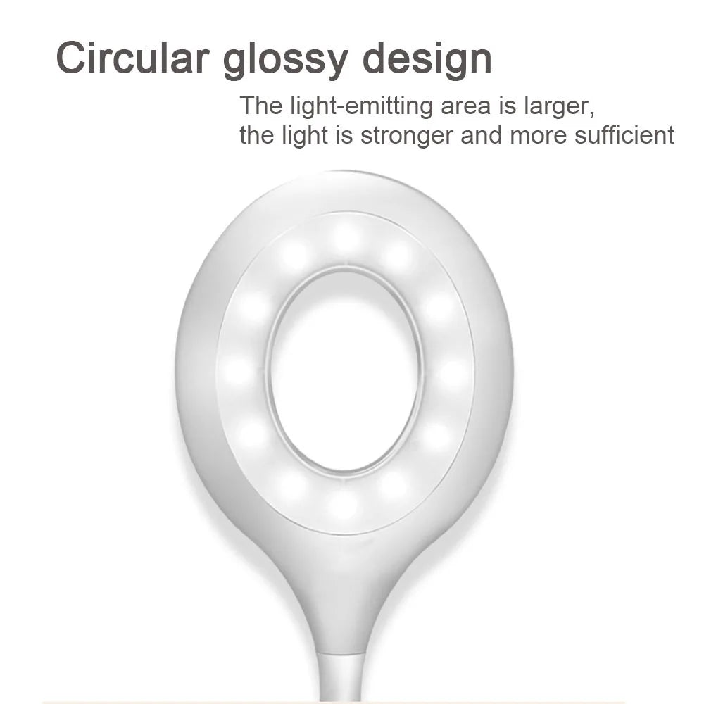 Skládací USB LED stolní lampa