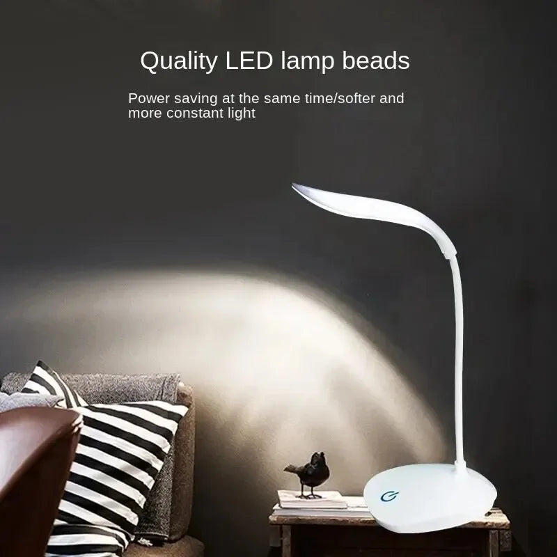 Přenosná dotyková stolní lampa s plynulým stmíváním
