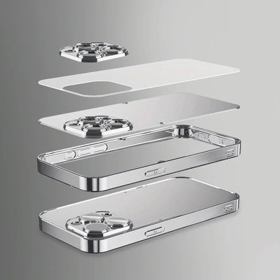 Skleněné pouzdro s motivem leteckých tras pro iPhone