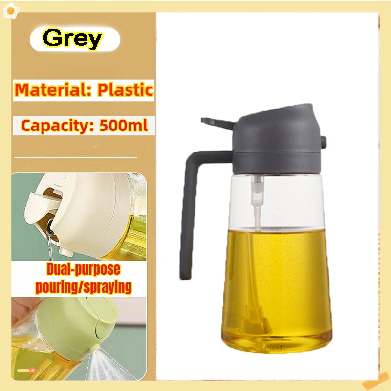 Variabilní sada pro rozprašování oleje – 200/300/500 ml & Silikonový štětec
