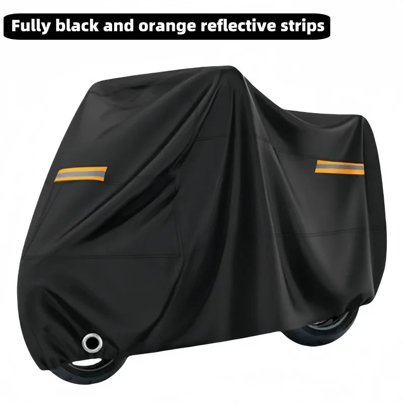 Plachta pro motocykl s reflexním proužkem