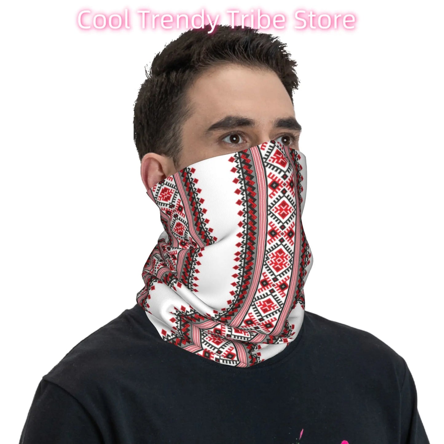 Multifunkční nákrčník Vyšivanka