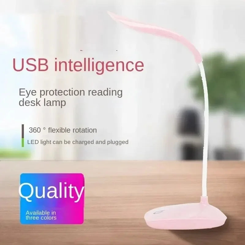 Přenosná dotyková stolní lampa s plynulým stmíváním