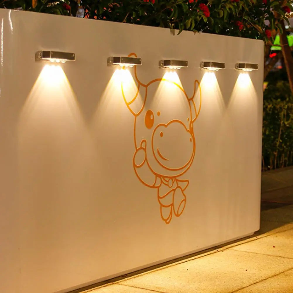 Solární nástěnné LED svítidlo