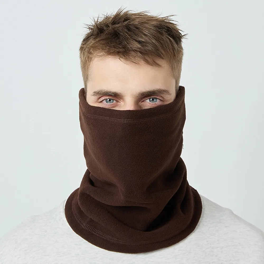 Zateplený fleecový nákrčník s plyšem