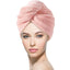 Rychleschnoucí turban na vlasy z mikrovlákna s knoflíkem (Hair Towel Wrap)