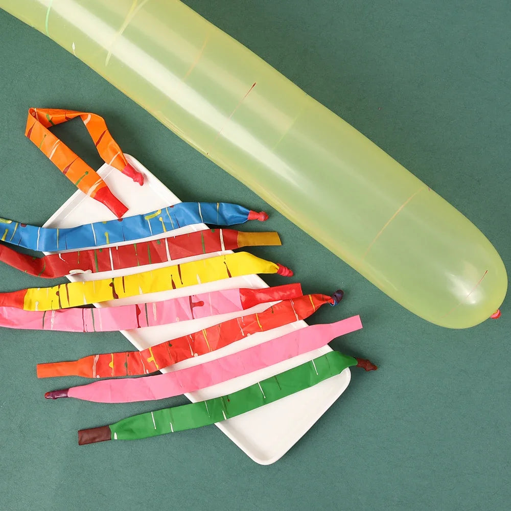 20-10PCS Rocket Long Balloons Kids