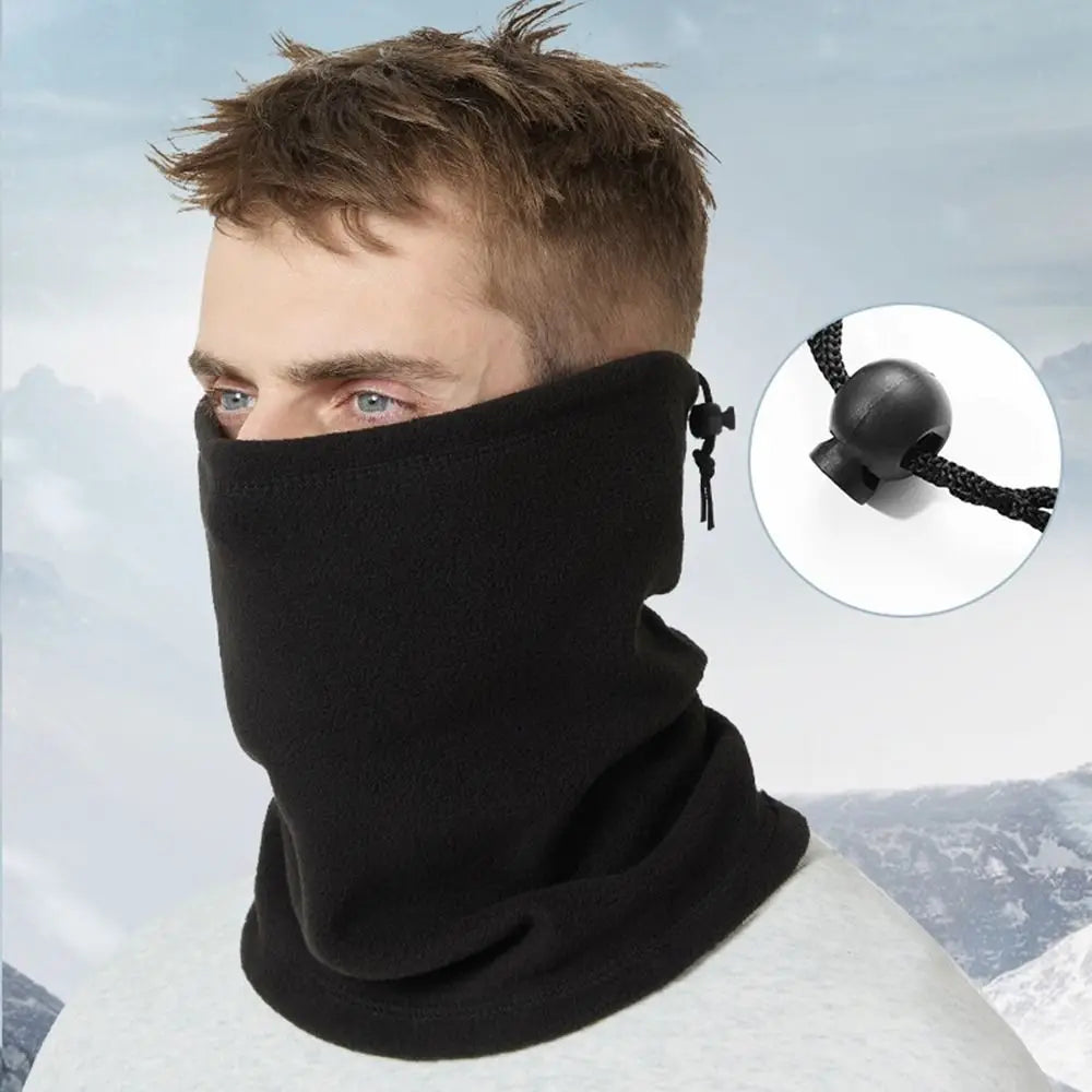 Zateplený fleecový nákrčník s plyšem