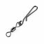Sada 50 ks obratlíků s karabinkou (Rolling Swivel with Hanging Snap)
