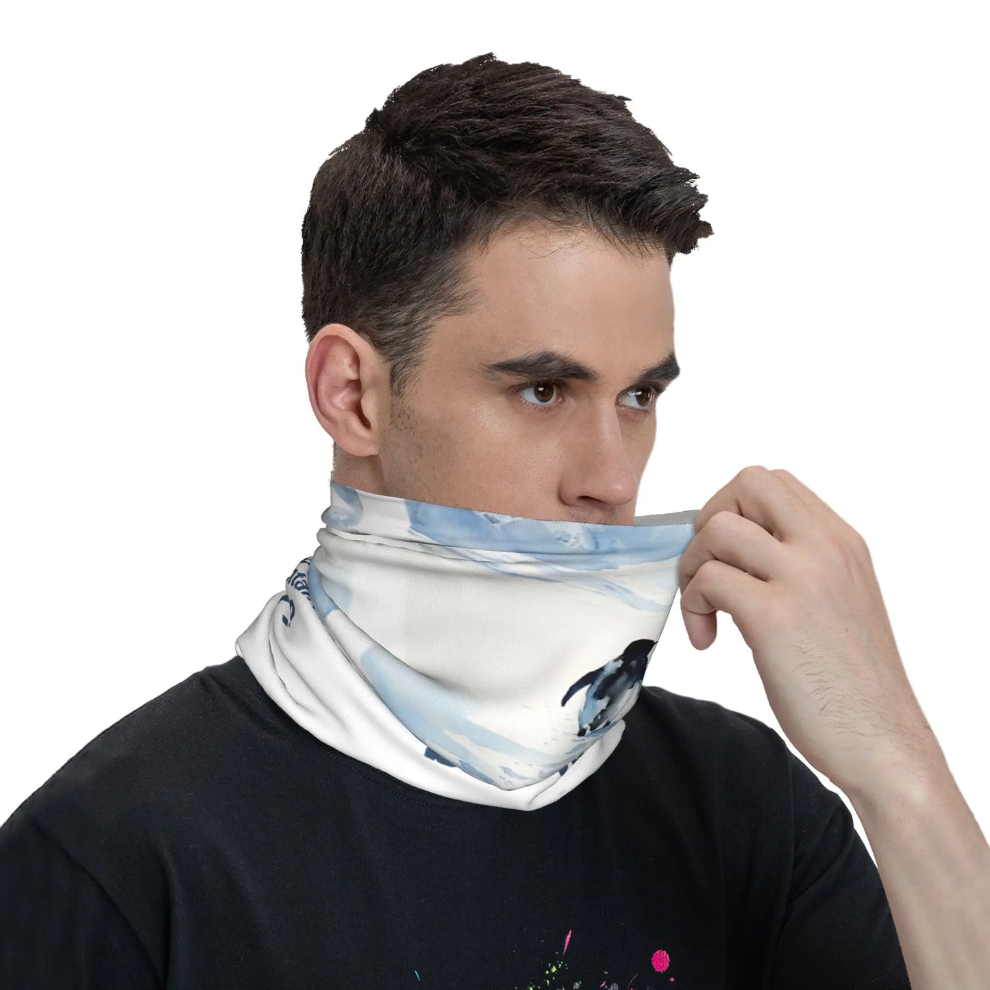 Multifunkční nákrčník Nihilistický tučňák