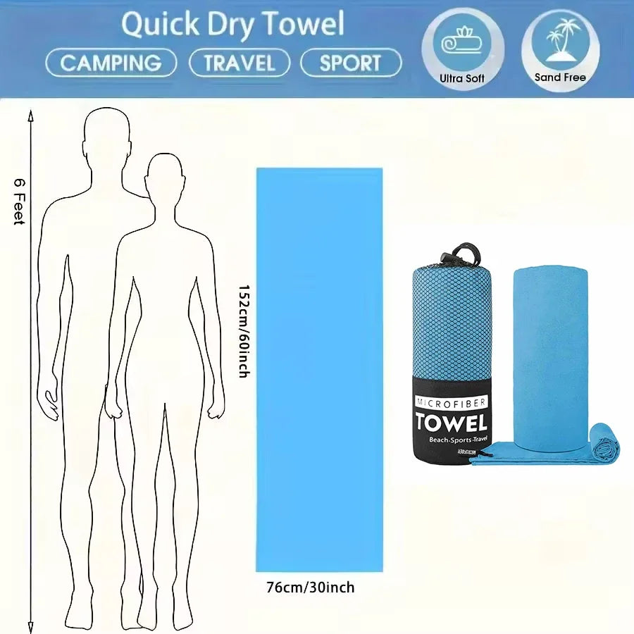Sportovní rychleschnoucí ručník z mikrovlákna (Microfiber Quick Dry Towel)