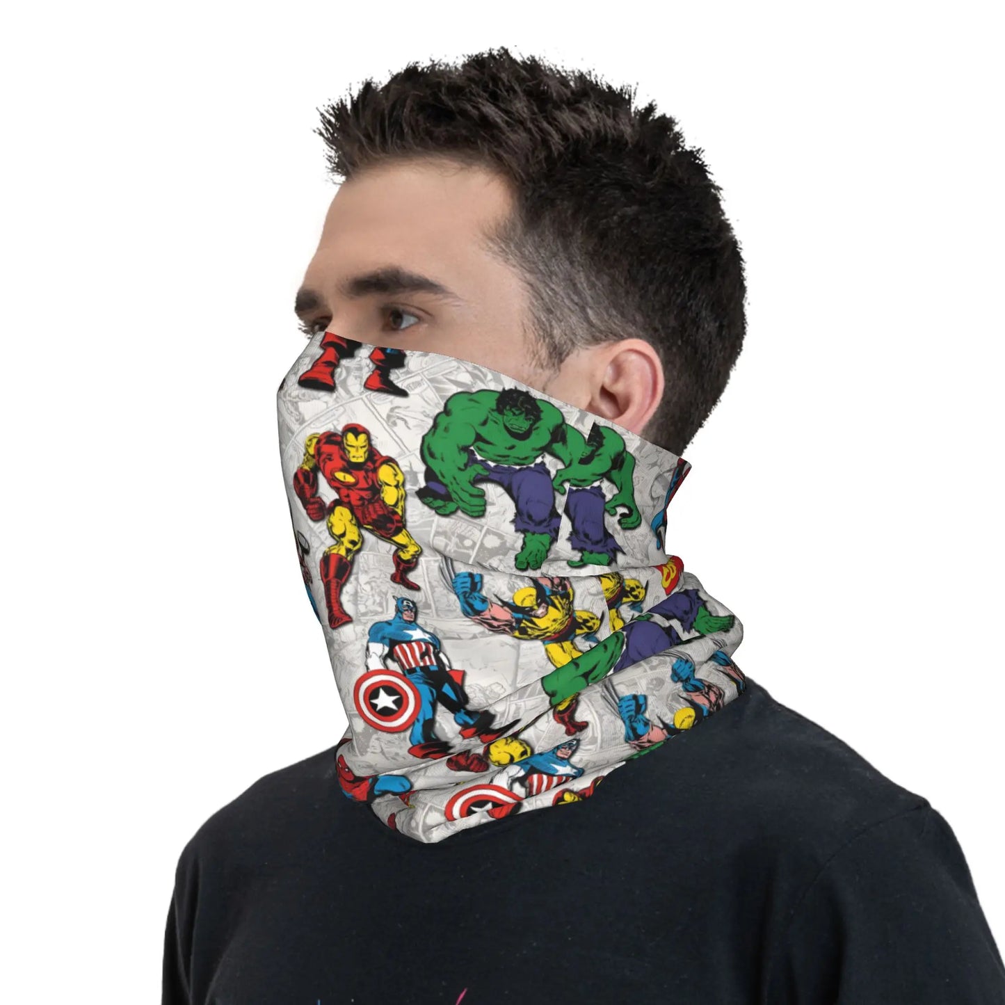 Multifunkční nákrčník Hulk