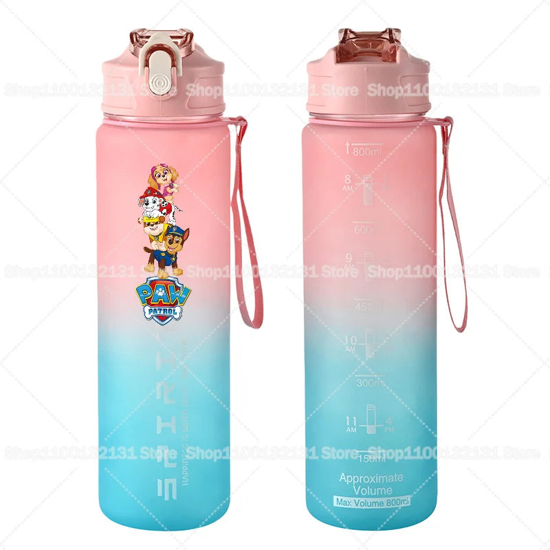 Dětská matná sportovní láhev Paw Patrol (800 ml)