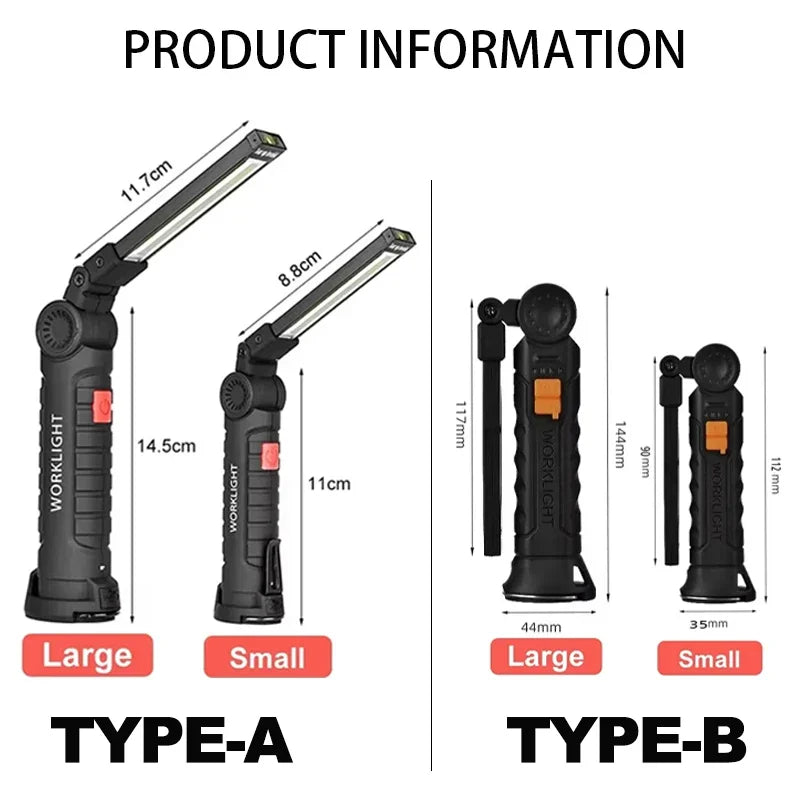 Nabíjecí magnetická pracovní svítilna