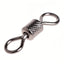 Sada 100 ks kuličkových obratlíků s bezpečnostní karabinkou (Ball Bearing Swivels)