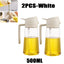 Variabilní sada pro rozprašování oleje – 200/300/500 ml & Silikonový štětec
