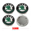 Sada 4 ks středových krytek kol Škoda (55 mm / 65 mm)