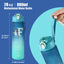 Dětská láhev na pití z řady Blueyi (800 ml) s brčkem