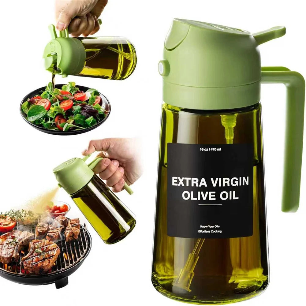 Dávkovač a rozprašovač oleje 2v1 (470 ml)