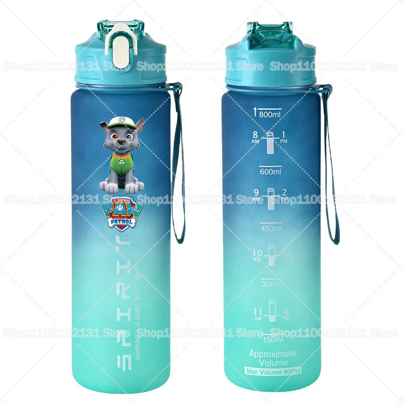 Dětská matná sportovní láhev Paw Patrol (800 ml)