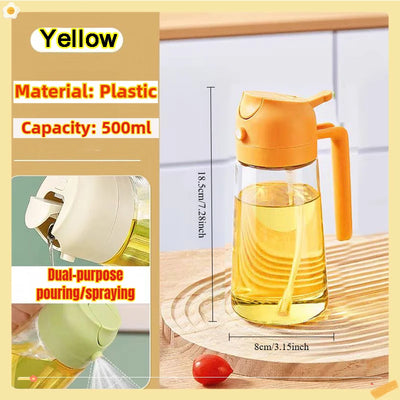 Variabilní sada pro rozprašování oleje – 200/300/500 ml & Silikonový štětec