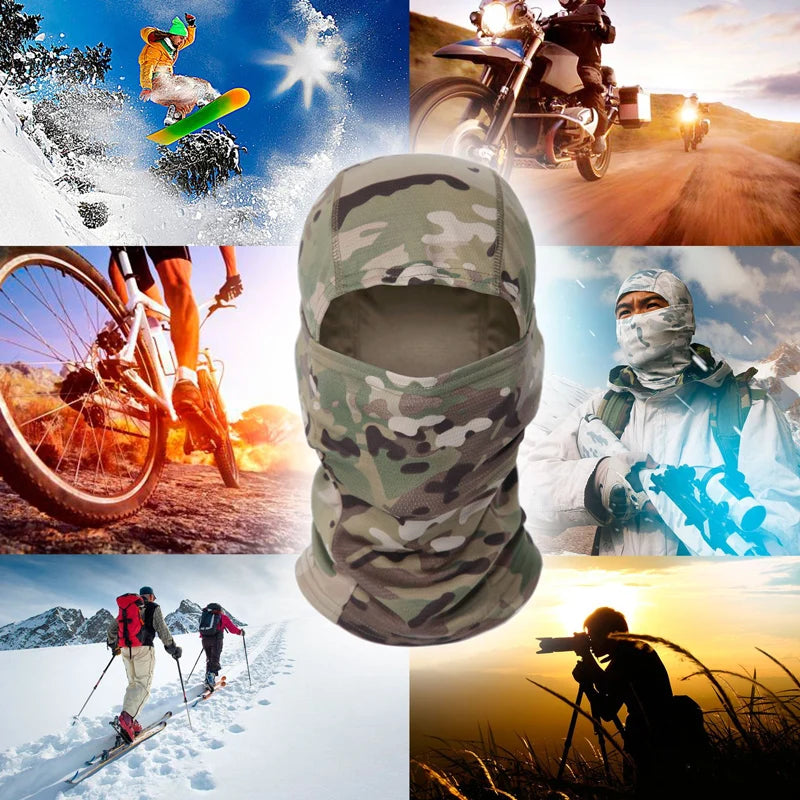 Taktická 3D kukla Camo