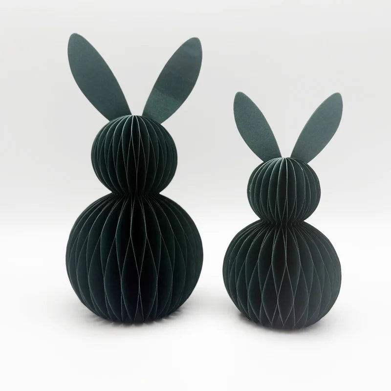 Velikonoční 3D ozdoby – Papíroví králíčci